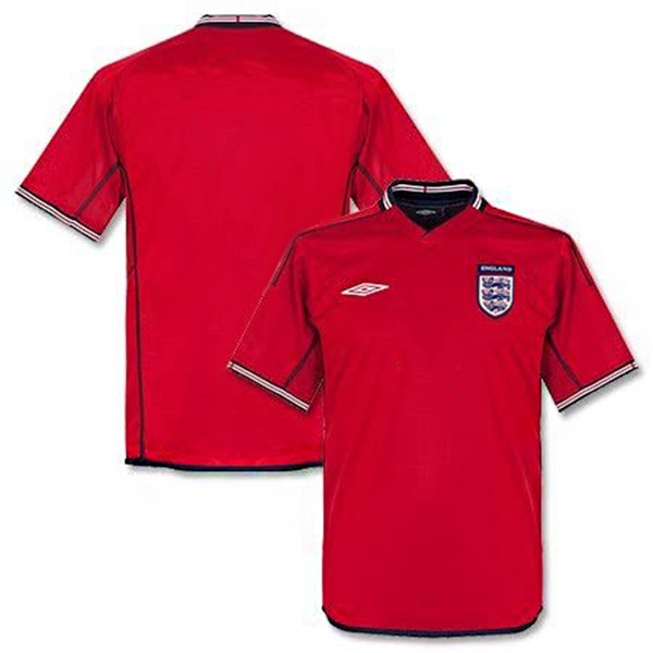 England away retro jersey soccer uniform men's second football top shirt 2002